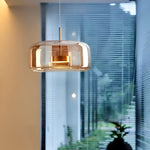 LED Chandeliers Pendant Light Modern Glass Adjustable Height Hand-Blown Ceiling Fixture - Image 16