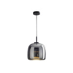 LED Chandeliers Pendant Light Modern Glass Adjustable Height Hand-Blown Ceiling Fixture - Image 31