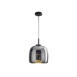LED Chandeliers Pendant Light Modern Glass Adjustable Height Hand-Blown Ceiling Fixture - Image 31
