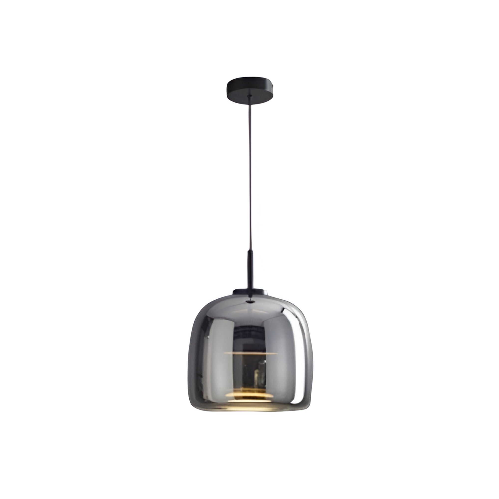 LED Chandeliers Pendant Light Modern Glass Adjustable Height Hand-Blown Ceiling Fixture - Image 31