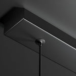 LED Chandeliers Pendant Light Modern Glass Adjustable Height Hand-Blown Ceiling Fixture - Image 25