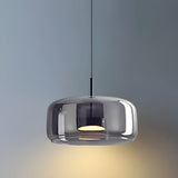 LED Chandeliers Pendant Light Modern Glass Adjustable Height Hand-Blown Ceiling Fixture - Image 18