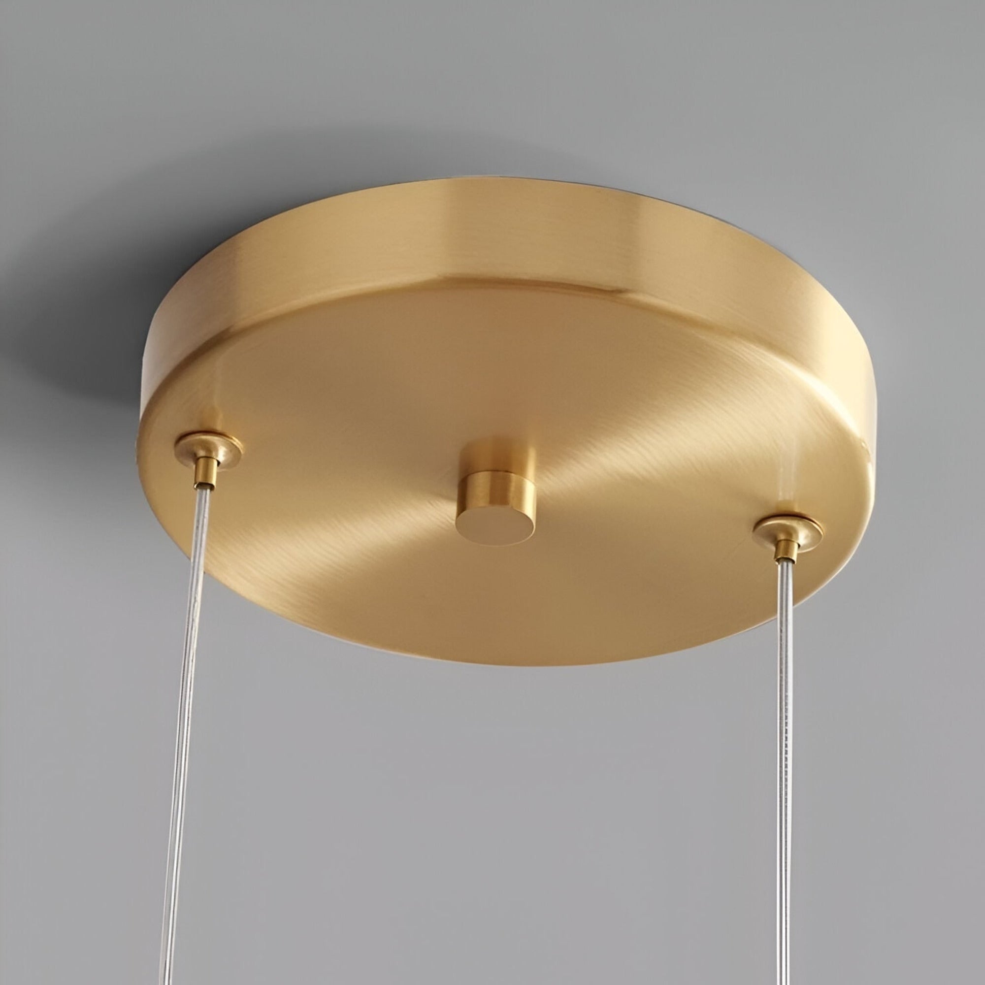 LED Chandeliers Pendant Light Modern Glass Adjustable Height Hand-Blown Ceiling Fixture - Image 29