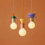 LED Chandeliers Pendant Light Nordic Wooden Design Warm White Lighting For Bedroom - Image 3