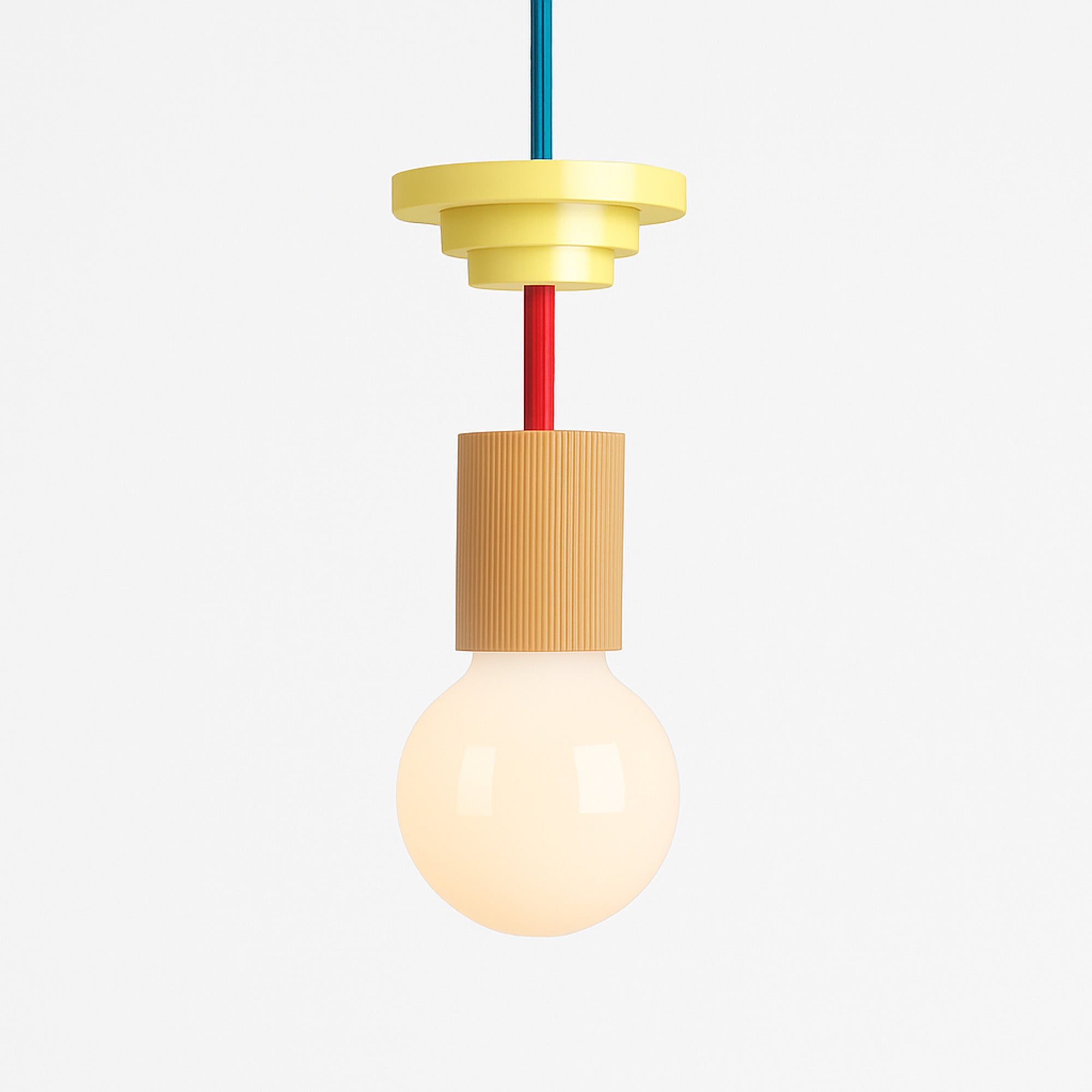 LED Chandeliers Pendant Light Nordic Wooden Design Warm White Lighting For Bedroom - Image 9