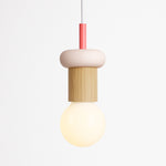 LED Chandeliers Pendant Light Nordic Wooden Design Warm White Lighting For Bedroom - Image 7