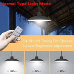 LED Chandeliers Solar Pendant Light Hanging Outdoor Powered For Garden - Image 9