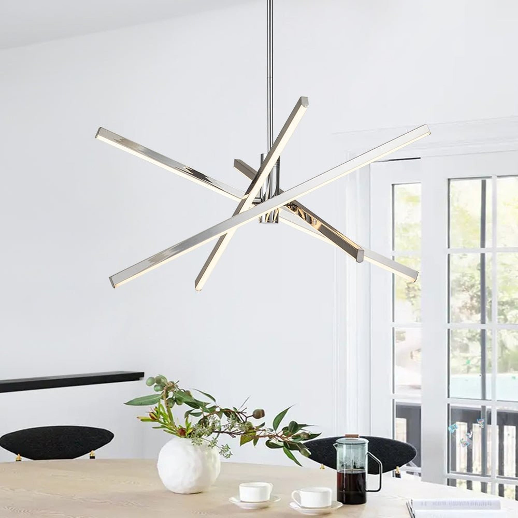 LED Chandeliers Sputnik Modern Chandelier Rotatable Arms - Image 3