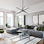 LED Chandeliers Sputnik Modern Chandelier Rotatable Arms - Image 4