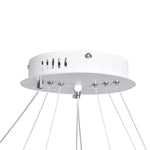 LED Chandeliers Three Ring Modern Ceiling Contemporary White - Image 8