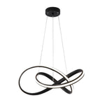 LED Chandeliers Twisted Ribbon Modern Metal Chandelier - Image 3
