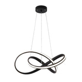 LED Chandeliers Twisted Ribbon Modern Metal Chandelier - Image 3