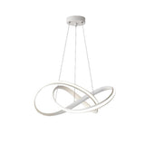LED Chandeliers Twisted Ribbon Modern Metal Chandelier - Image 4