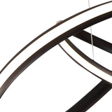 LED Chandeliers Twisted Ribbon Modern Metal Chandelier - Image 7