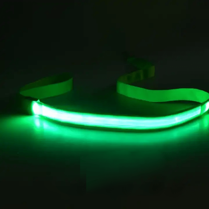 LED Dog Leash With USB Rechargeable Battery And Reflective Stitching - Image 7