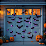 LED Halloween Wall Stickers Glow In The Dark Halloween Decorations For Indoor Outdoor Haunted House Party Decor With Lighted 3D Design - Image 15