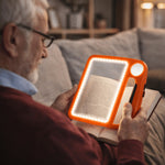 LED Magnifying Glass With 48 Leds 5x & 10x Zoom USB Hands-Free Reading Aid - Image 1