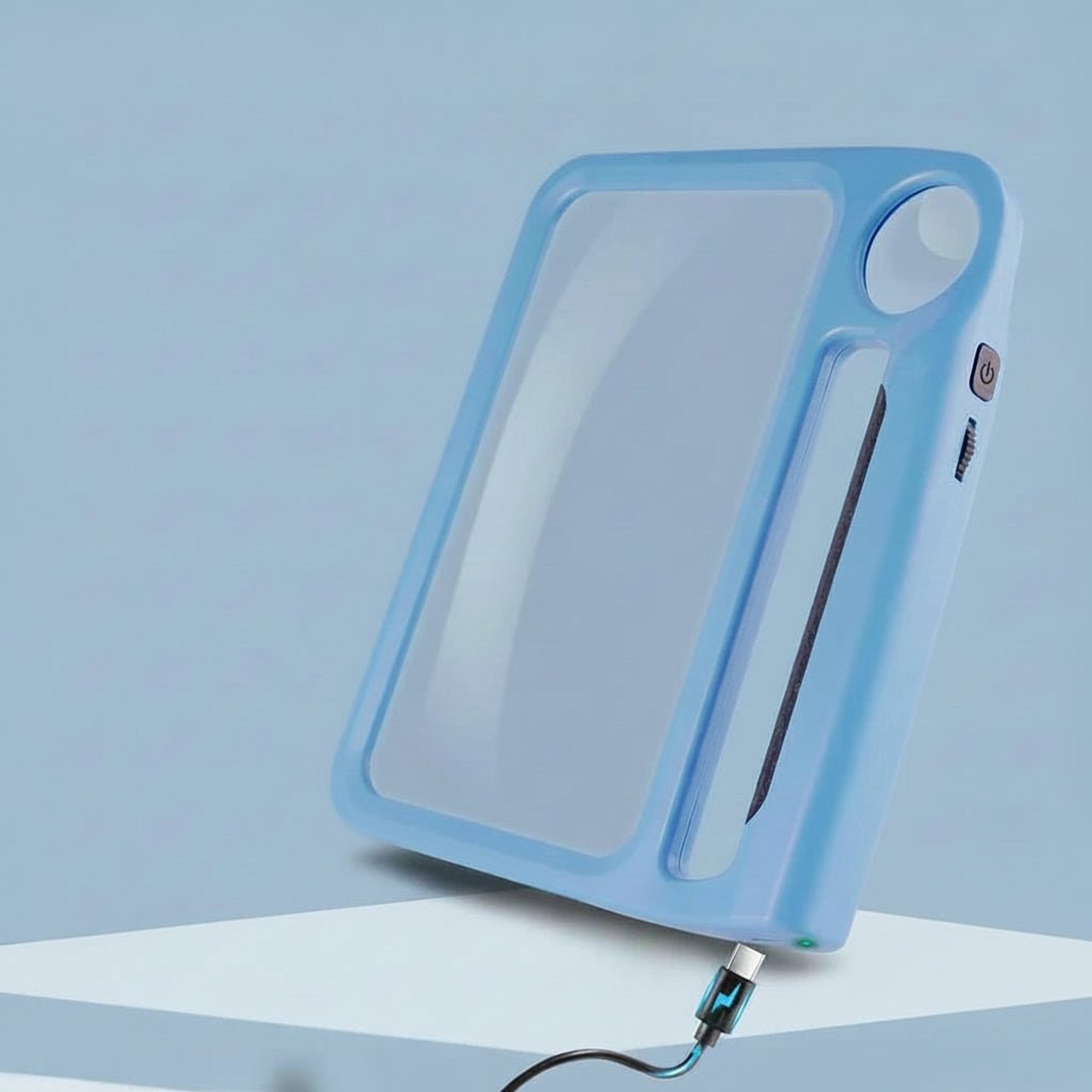 LED Magnifying Glass With 48 Leds 5x & 10x Zoom USB Hands-Free Reading Aid - Image 5