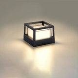 LED Outdoor Black Cylindrical Glass Ground-mounted Fixture - Image 16