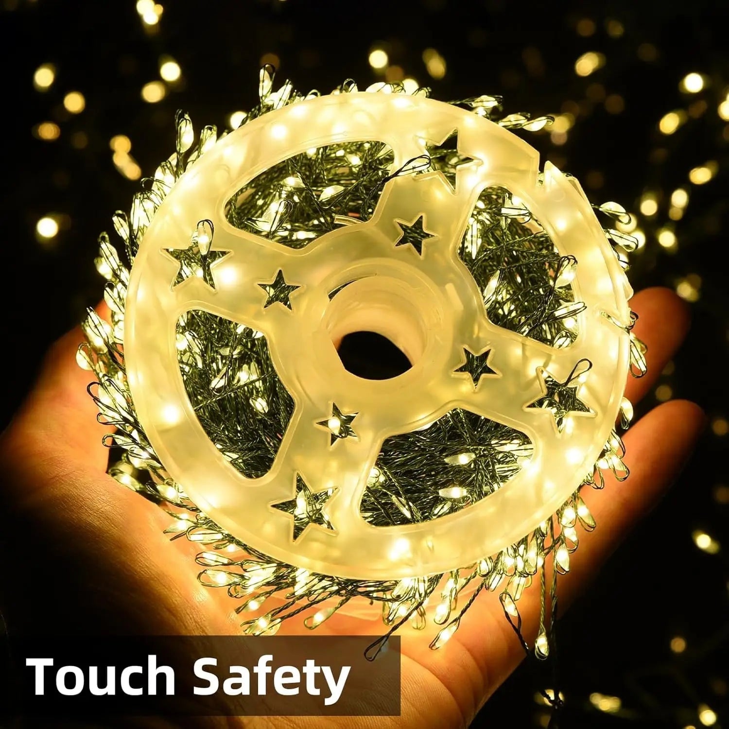 LED String Lights Outdoor Indoor Remote Dimmable Warm White Waterproof - Image 2
