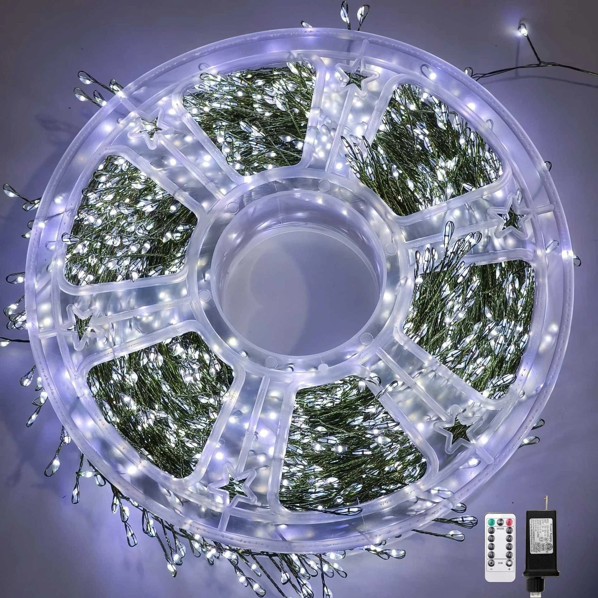 LED String Lights Outdoor Indoor Remote Dimmable Warm White Waterproof - Image 8