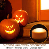 LED Tea Lights Halloween Battery Operated Flameless Candles With Remote - Image 5