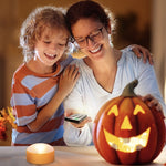 LED Tea Lights Halloween Battery Operated Flameless Candles With Remote - Image 2