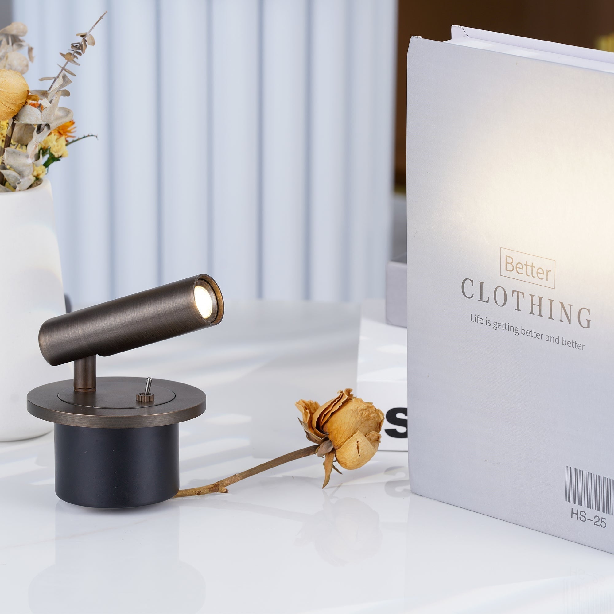 LED Wall Light Lamp For Reading Modern Mounted Metal - Image 4