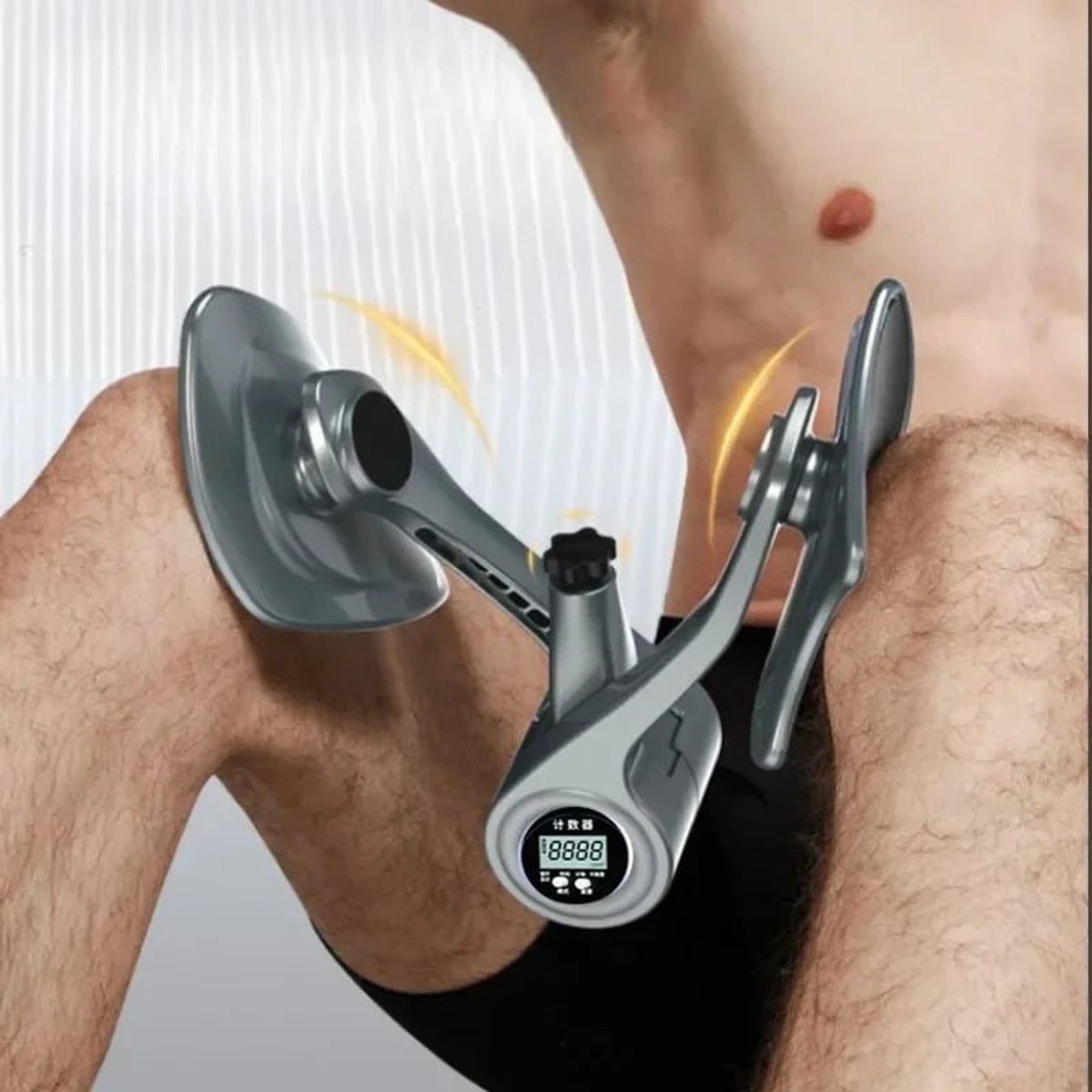 Leg And Pelvic Floor Trainer With Adjustable Resistance And Digital Repetition Counter - Image 2