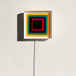 Memphis Bauhaus Square Wall Sconce LED 1-Light Lasson Living