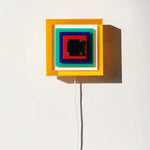 Memphis Bauhaus Square Wall Sconce LED 1-Light Lasson Living