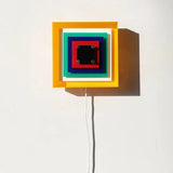 Memphis Bauhaus Square Wall Sconce LED 1-Light Lasson Living