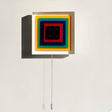 Memphis Bauhaus Square Wall Sconce LED 1-Light Lasson Living