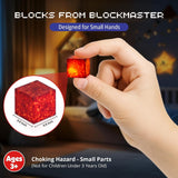 Light-Up Magnetic Building Blocks With Glowing Patterns Snap Together Easily No Instructions Needed For Creative Play - Image 7