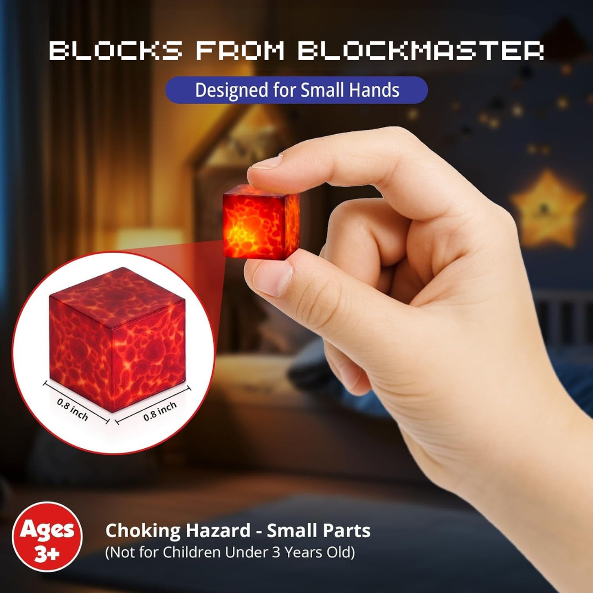 Light-Up Magnetic Building Blocks With Glowing Patterns Snap Together Easily No Instructions Needed For Creative Play - Image 7