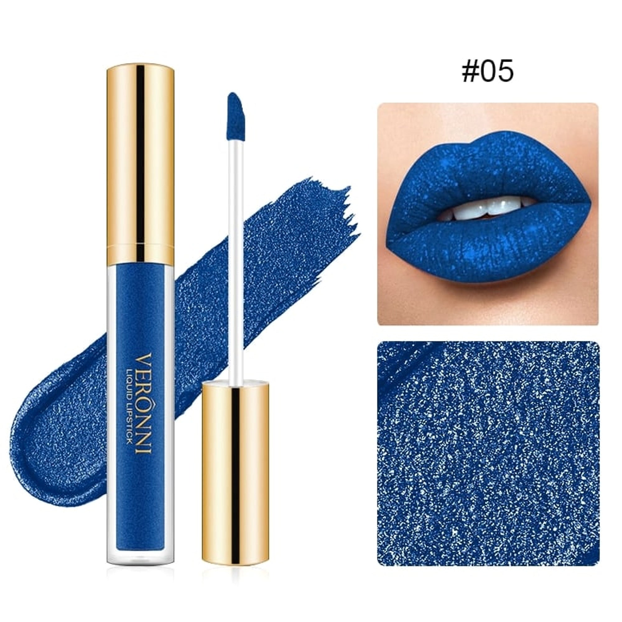 Liquid Lipstick With 16-Hour Wear And Metallic Shimmer - Image 16