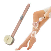 Long Handle Back Scrubber For Shower With Built-In Gel Dispenser - Image 1