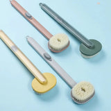 Long Handle Back Scrubber For Shower With Built-In Gel Dispenser - Image 8