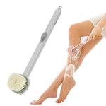 Long Handle Back Scrubber For Shower With Built-In Gel Dispenser - Image 3