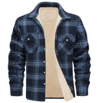 Luca Insulated Sherpa-Lined Shirt Jacket For Men - Image 3