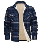 Luca Insulated Sherpa-Lined Shirt Jacket For Men - Image 4