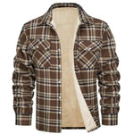 Luca Insulated Sherpa-Lined Shirt Jacket For Men - Image 5