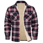 Luca Insulated Sherpa-Lined Shirt Jacket For Men - Image 6