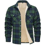 Luca Insulated Sherpa-Lined Shirt Jacket For Men - Image 7