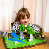 Magnetic Building Blocks Creative Montessori Toy For Kids Screen-Free Fun - Image 7