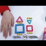 Magnetic Building Blocks -Piece Creative Construction Set For Kids Aged 4 - Image 9