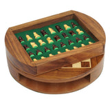 Magnetic Chess Set For Kids Mini Travel Board Game - Image 1