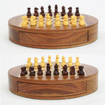 Magnetic Chess Set For Kids Mini Travel Board Game - Image 3