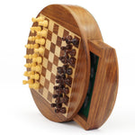 Magnetic Chess Set For Kids Mini Travel Board Game - Image 4