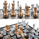 Magnetic Chess Set With Folding Board For Students - Image 1